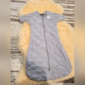 Dreamland Baby Weighted Transition Swaddle Sleep Sack - Light Gray